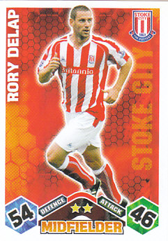 Rory Delap Stoke City 2009/10 Topps Match Attax #265